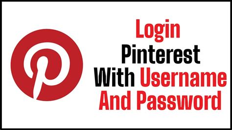 log in my pinterest.